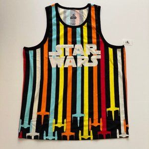 Disney Parks Star Wars Striped Tank Top